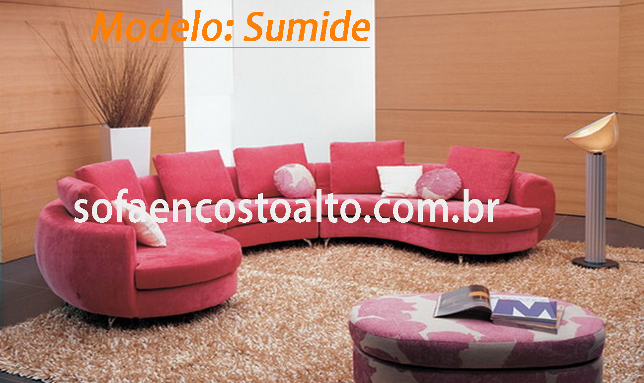 sofá redondo moderno
